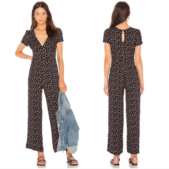 Free People Pants - Free People Mia Short Sleeve Jumpsuit Size 2